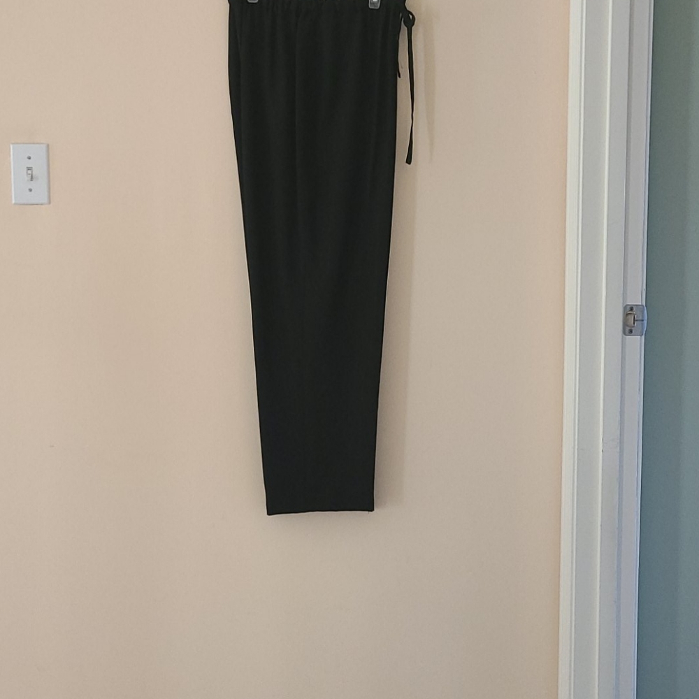 Ladies dress pants with elastic waist
